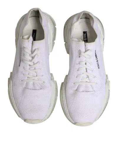 Pre-owned Dolce & Gabbana White Airmaster Low Top Men Sneakers Men's Shoes ()