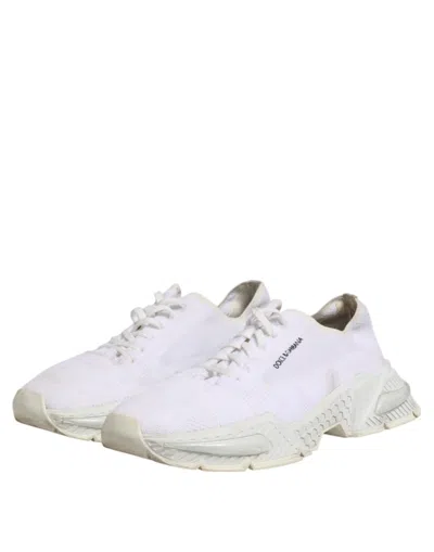 Pre-owned Dolce & Gabbana White Airmaster Low Top Men Sneakers Men's Shoes ()