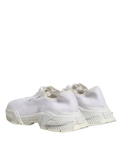 Pre-owned Dolce & Gabbana White Airmaster Low Top Men Sneakers Men's Shoes ()