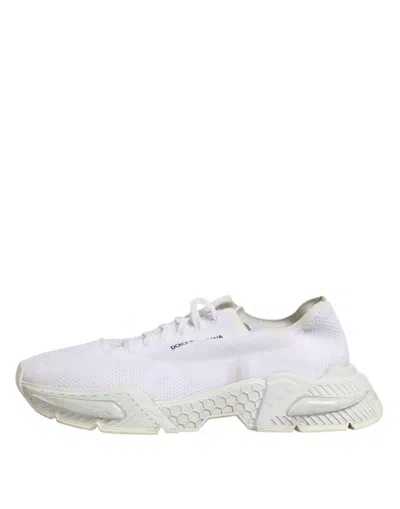 Pre-owned Dolce & Gabbana White Airmaster Low Top Men Sneakers Men's Shoes ()