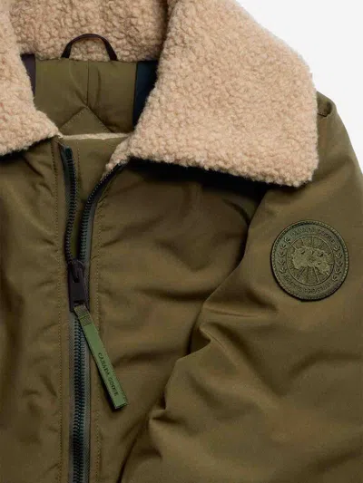 Canada Goose Men Chilliwack Aviator Bomber Jacket In Green