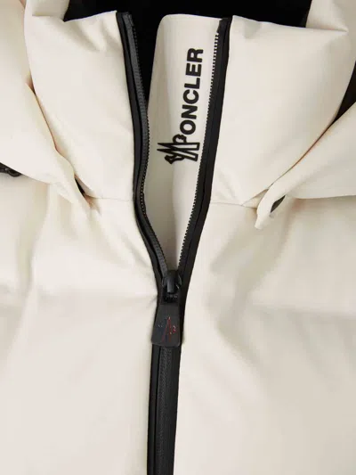 Moncler Grenoble Long Coat In Black