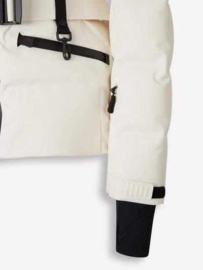 Moncler Grenoble Long Coat In Black