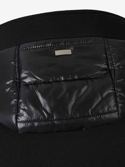 Herno Padded Hooded Coat In Black