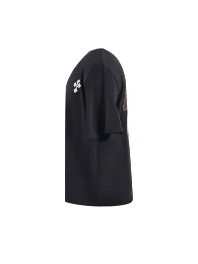 Barrow Cotton T-shirt In Black