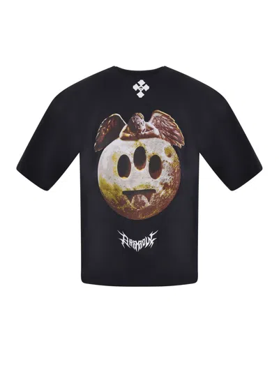 Barrow Cotton T-shirt In Black