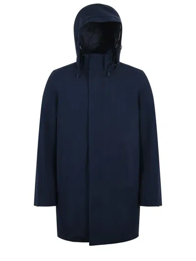 K-way Parka In Blue