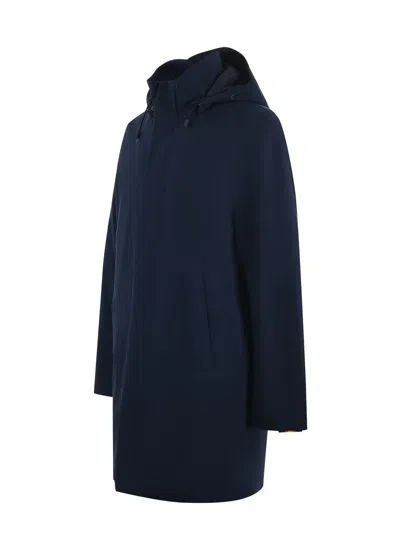 K-way Parka In Blue