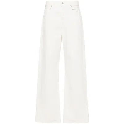 Citizen Of Humanity Annina High-rise Wide-leg Jeans In White