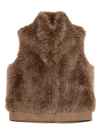 Valentini 1972 Coats In Brown
