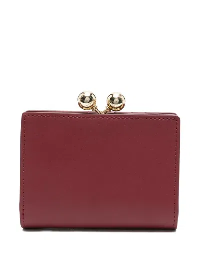Furla Dots S Compact Wallet Accessories In Red