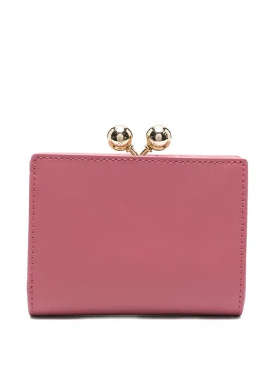 Furla Dots S Compact Wallet Accessories In Pink