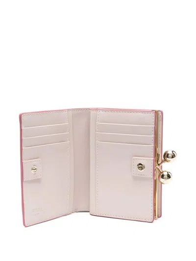 Furla Dots S Compact Wallet Accessories In Pink