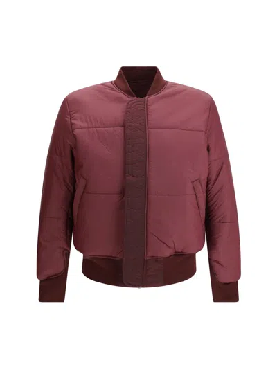 Alpha Industries Down Jackets In Burgundy