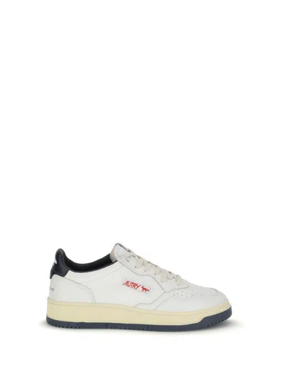 Autry X Maison Kitsune Medalist Low Top Sneakers In Multi