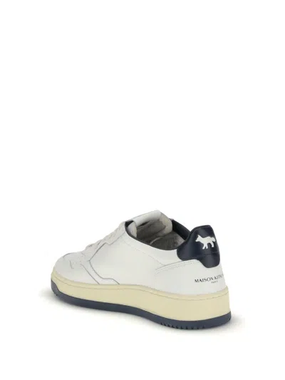Autry X Maison Kitsune Medalist Low Top Sneakers In Multi
