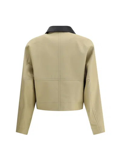 Givenchy Women Cropped Cotton And Wool Caban In Neutral