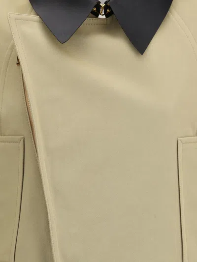 Givenchy Women Cropped Cotton And Wool Caban In Neutral