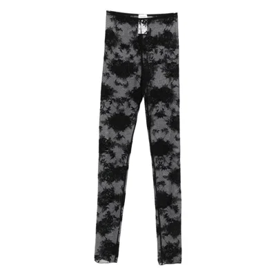 The Andamane Elastic Waist Leggings In Black