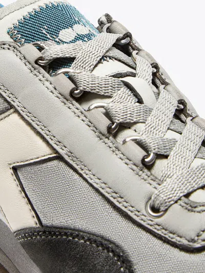 Diadora Equipe Lace-up Panelled Snekers In Multi