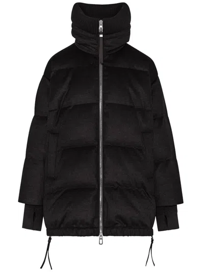 Duno Long Down Jacket Clothing In Black
