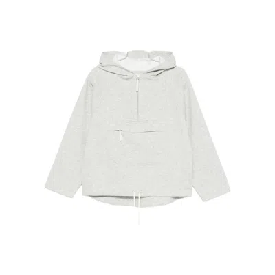 Co Half-zip Hoodie In Gray