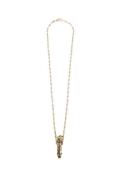 Chloé Bottle-pendant Necklace In Gold