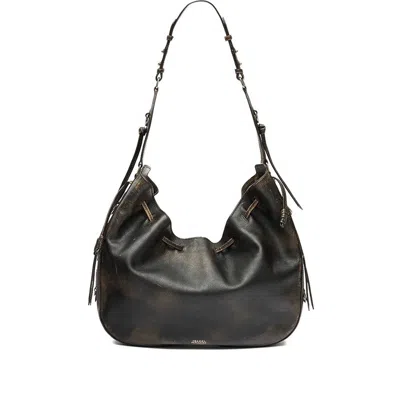 Isabel Marant Bolton Hobo Shoulder Bag In Brown