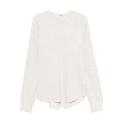 Chimala T-shirt Mit Abgerundetem Saum In White
