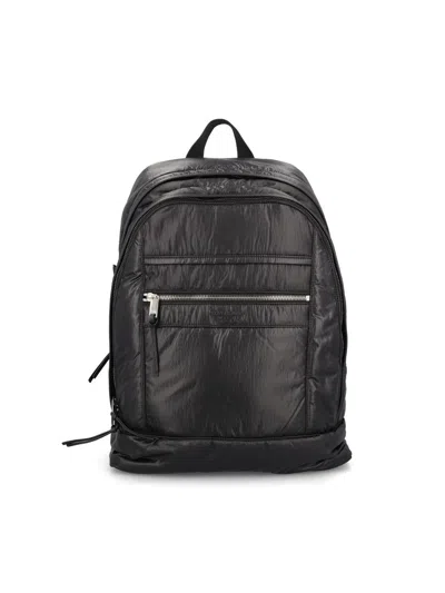 Saint Laurent Versatile Backpack Featuring Adjustable Straps In Black