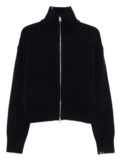 Extreme Cashmere Cashmere Zipped Cardigan In Black