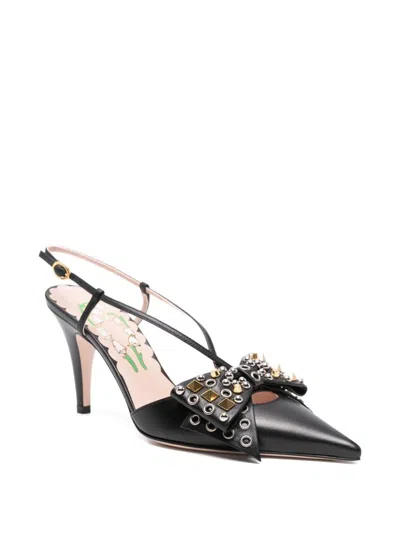 Valentino Garavani With Heel Black In Black