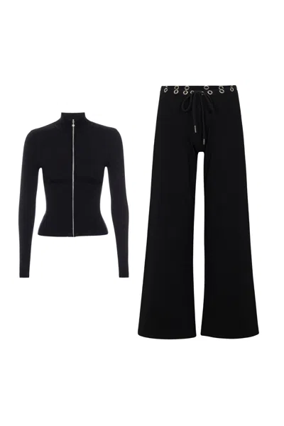 Fw25 Vlad Zip Up + Zane Sweatpant In Black