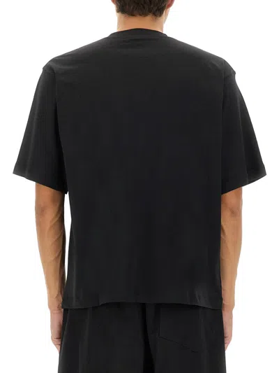 Marni Logo-print Cotton-jersey T-shirt In Multi
