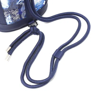 Pre-owned Louis Vuitton Blue Backpack Shoulder Bag ()