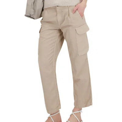 Nili Lotan Yannic Cargo Pant In Sandstone In Brown