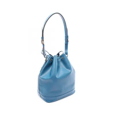 Pre-owned Louis Vuitton Blue Leather Shoulder Bag ()
