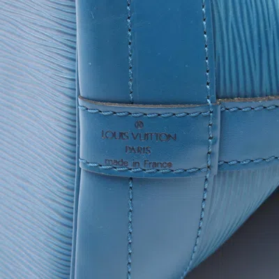 Pre-owned Louis Vuitton Blue Leather Shoulder Bag ()