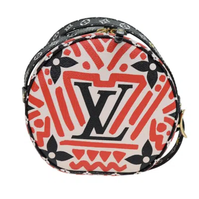 Pre-owned Louis Vuitton Boîte Chapeau Souple Red Canvas Shoulder Bag ()