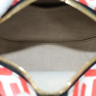 Pre-owned Louis Vuitton Boîte Chapeau Souple Red Canvas Shoulder Bag ()
