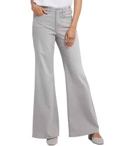 Nydj Mia High Rise Palazzo Jeans In Grenada Mist In Gray
