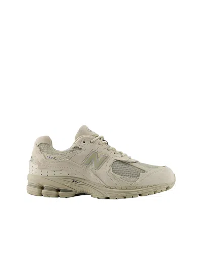 New Balance Sand Suede And Mesh 2002dx Protection Pack Sneakers In White