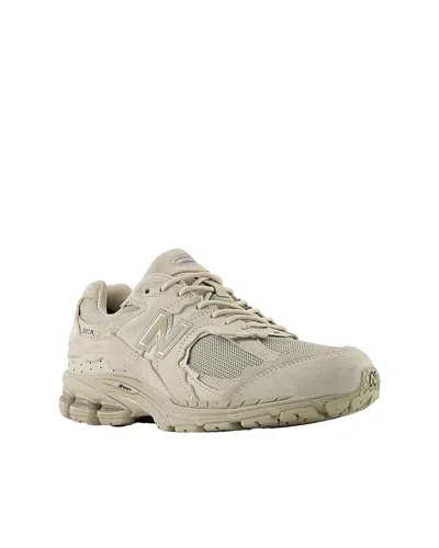 New Balance Sand Suede And Mesh 2002dx Protection Pack Sneakers In White