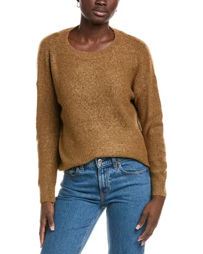Workshop Marled Pullover In Brown