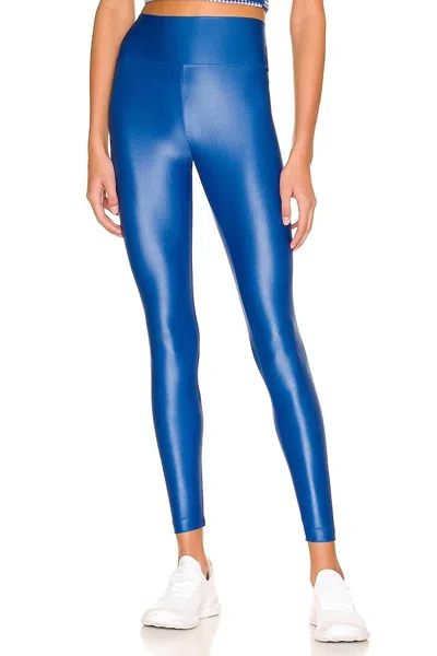 Koral Lustrous High Rise Legging In Lapis Blue In Multi
