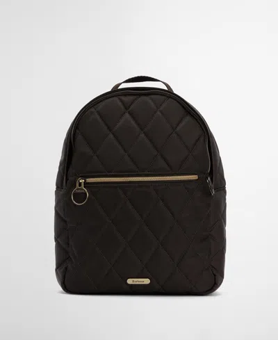 Barbour Quilted Backpack In Green
