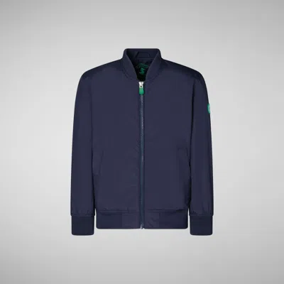 Save The Duck Outerwear And Jackets  J31163x Wind16 - Sloan 90000 Navy Blue In Blue