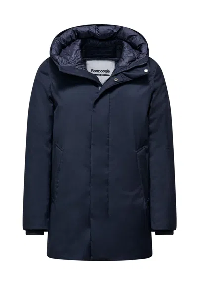 Bomboogie Jackets And Jackets Man  Cm7653 Wtk5 Aberdeen 297 Poseidon Blue In Blue