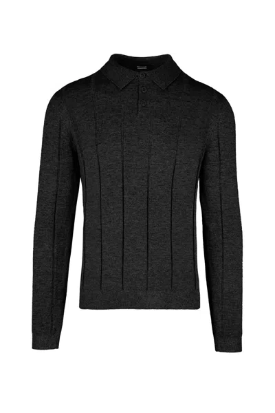 Bomboogie Shirts Man  Mm9313 Kwc5 Polo 90 Black In Black