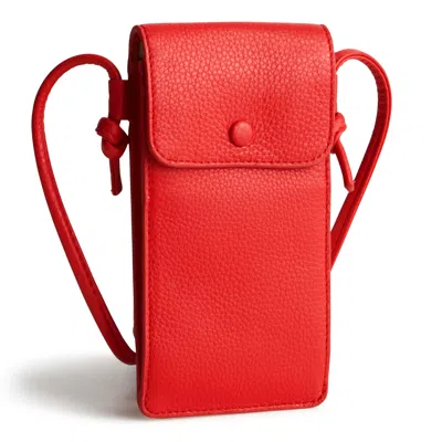 Vera Bradley Outlet Leather Phone Case Crossbody Bag In Multi